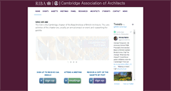 Desktop Screenshot of cambridgearchitects.org